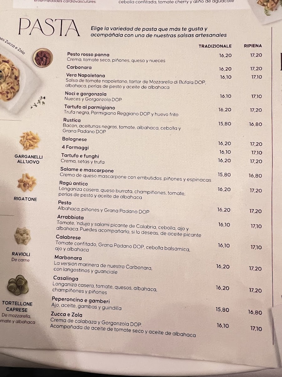 Menu La Tagliatella-4