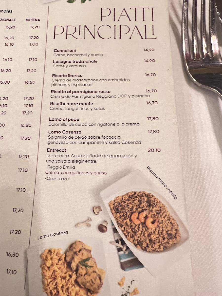 Menu La Tagliatella-5